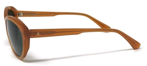 RARE Vuarnet VL120300071121 Glam Sunglasses - Amber/Gray Glass Lens - Picture 2 of 7