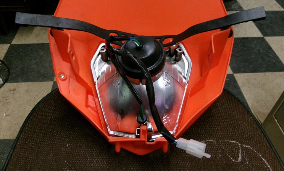 Used- Honda 2005 CRF150F, Trail Tech Universal Off Road Head Light. - Image 3 of 4