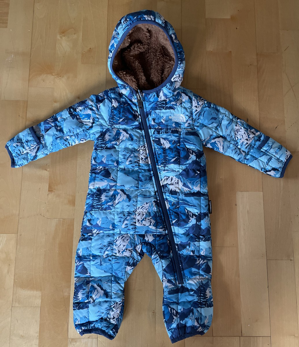 Baby THE NORTH FACE Blues Outdoor Scene Quilted Thermball Onzie