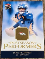 2006 Fleer Ultra Postseason Performers JAKE PLUMMER Broncos #UPP-JP