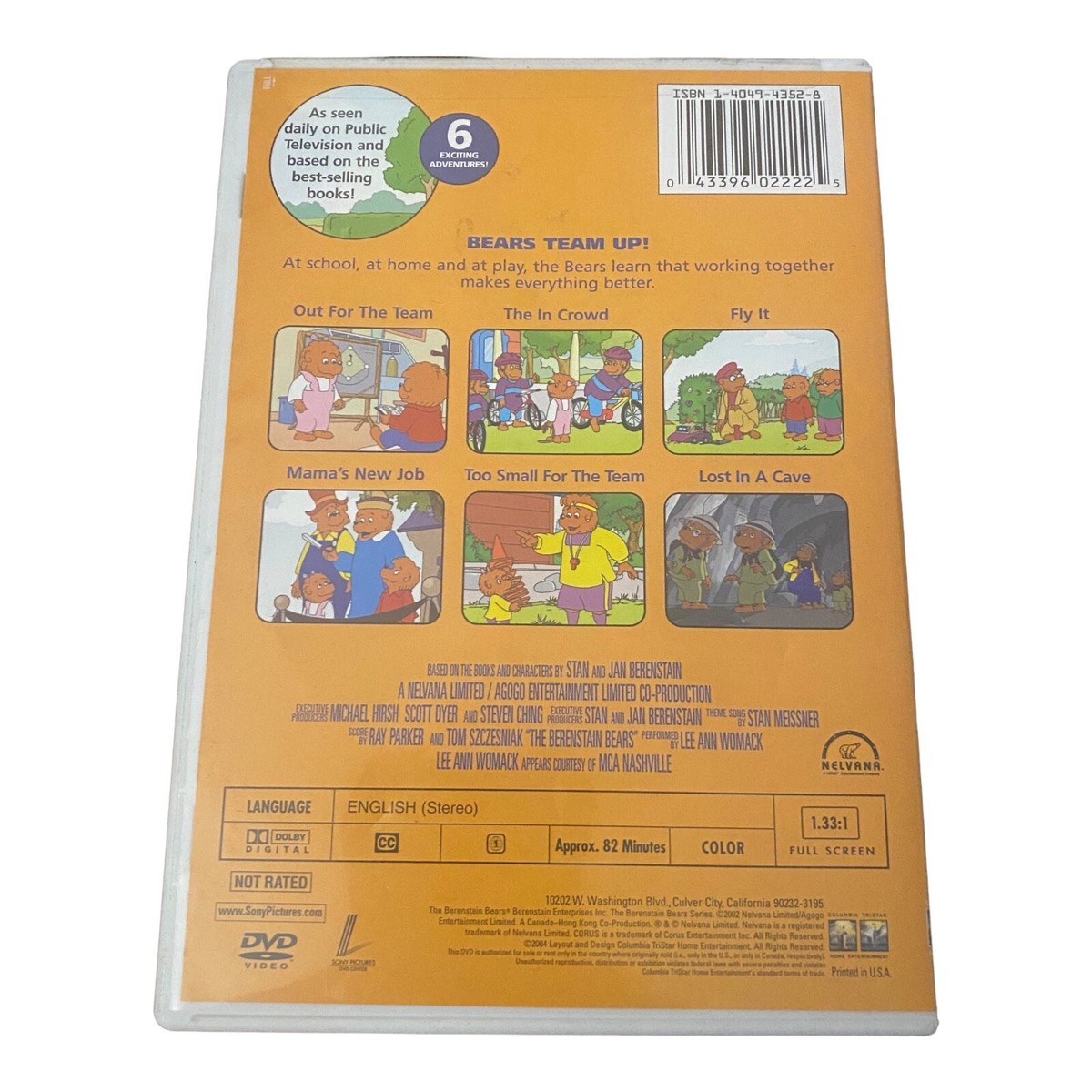 The Berenstain Bears: Bears Team Up DVD 43396022225| eBay