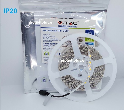 NUOVA GERMANY 5 Metri Striscia LED Bianco Freddo 6000K SMD2835 - Foto 12