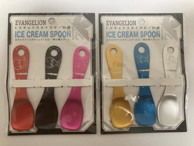 Evangelion ice cream spoon TOKYO SKYTREE MIJ | eBay
