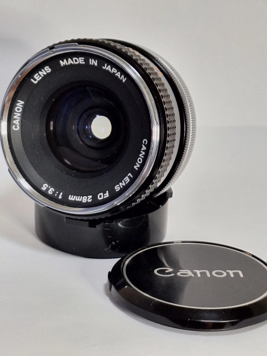Canon FD f/3.5 Camera Lenses 28mm Focal for sale | eBay