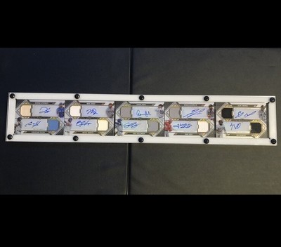 2021 Triple Threads Baseball Deca Auto Relic Combo Book Card