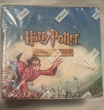2001 Harry Potter WOTC TCG Quidditch Cup 36 Booster Box Trading Card Game SEALED