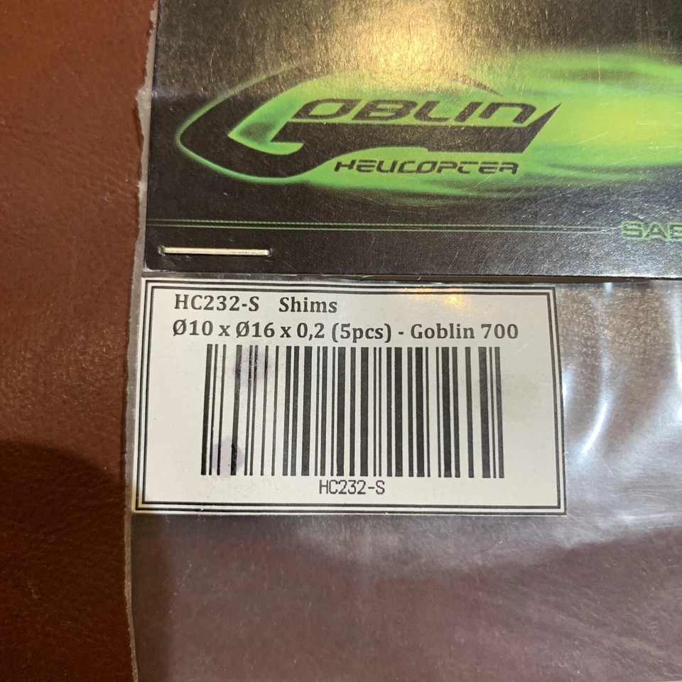 SAB Shims Ø10 x Ø16 x 0,2 (5pcs) - Goblin 630/700/770 - Image 2 of 3