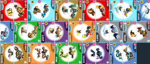 LOT de cartes NFC SKYLANDERS - personnages, véhicules, pièges et plus - Photo 11/32