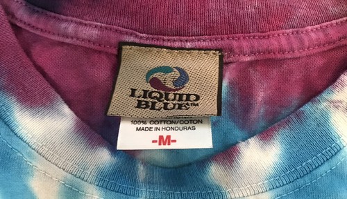 VTG NEW Medium T-Shirt 1995 Bertha GRATEFUL DEAD Tye Dye BLUE P. MAGUIRE 30yrs - Picture 5 of 14