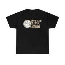 Save The Clock Tower Retro Iconic T-Shirt