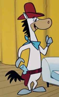 Quick Draw McGraw  8.5x11 Print