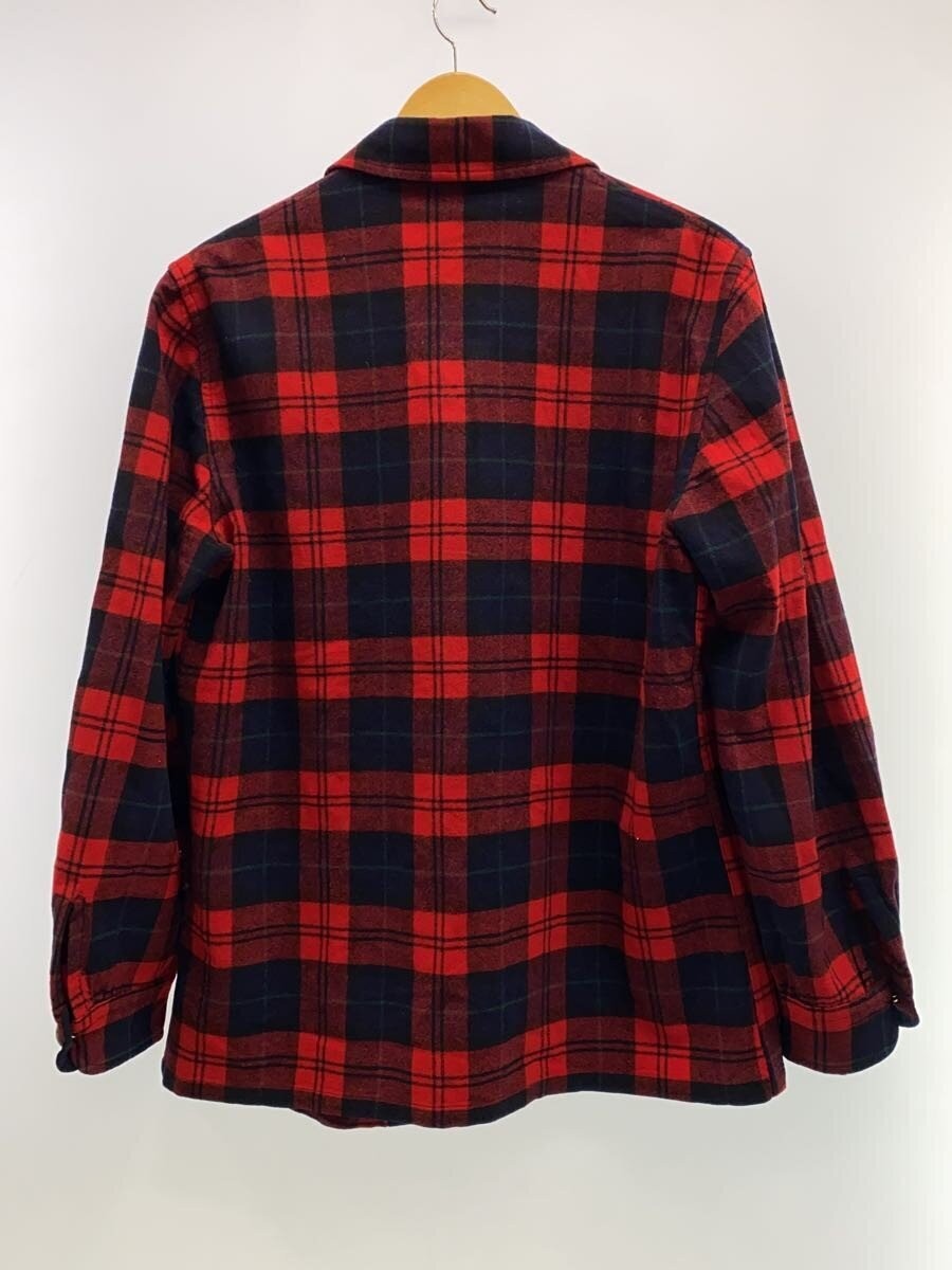 Pendleton Wool Check Jacket M Red Classic Pattern… - image 2