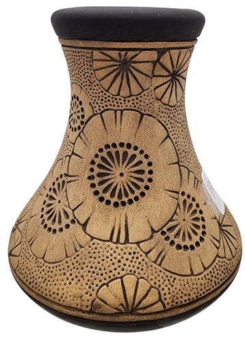 Vintage Weller Pottery Burntwood Vase