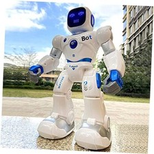1088 Smart Robots for Kids, Large Programmable Interactive RC Robot with Blue
