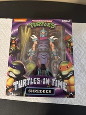 TMNT Turtles In Time Series 2 Shredder Teenage Mutant Ninja Figure   NECA  New
