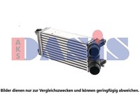 LadeluftkÜHler AKS Dasis 167008N FÜR CitroËN Peugeot