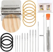 Small Loom Speedweve Type Weave Tool,Darning Loom Quickly Mini Mending Convenien