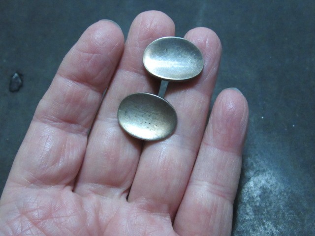 Denmark sterling silver cufflinks - image 3