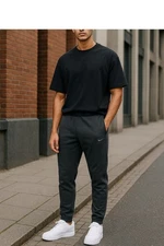 Nike Dri-FIT Mens Gray Athletic Joggers Size M