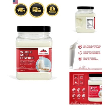 Whole Milk Powder 16oz for Cooking Baking Milkshake Drinks Protein