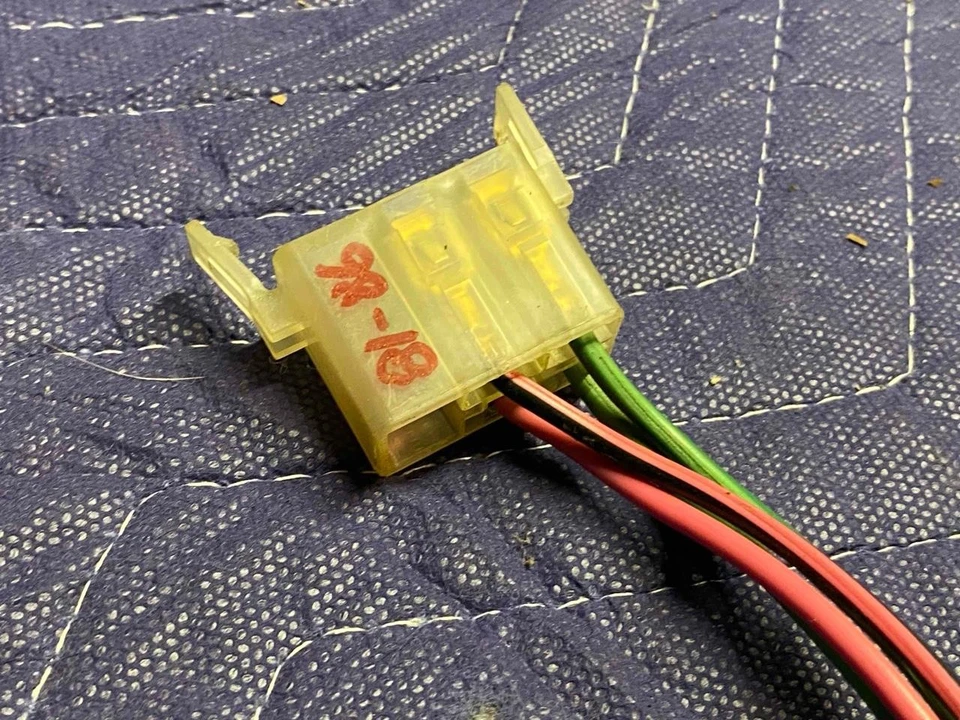 81-86 Chevy GMC Caminhão DUPLO TANQUE DE COMBUSTÍVEL GASOLINA PAINEL CHICOTE DE FIOS Corpo Quadrado - Imagem 3 de 4