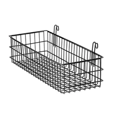 Hanging Basket for Wire Wall Grid Panel Multi-Function Storage and Display