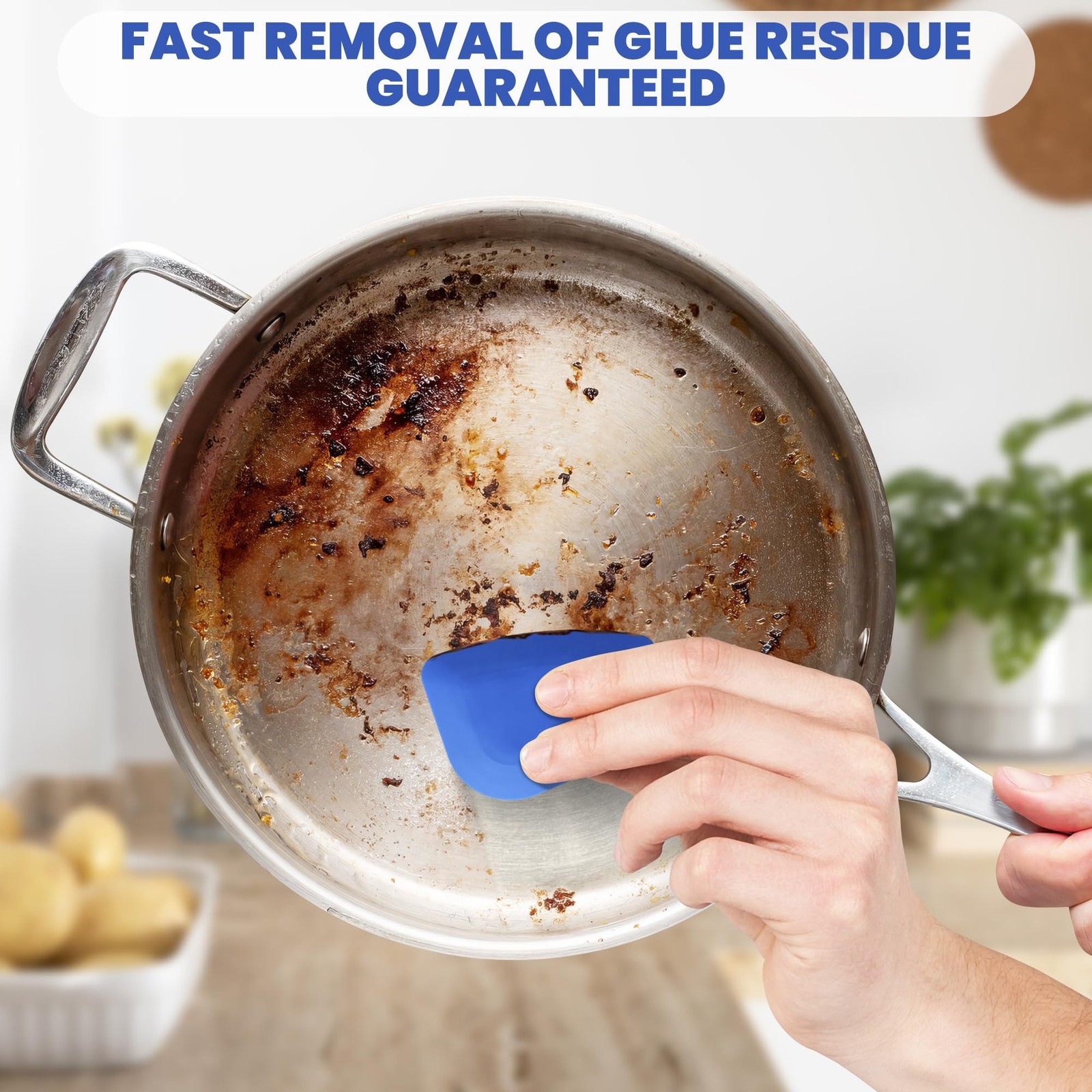 4Pcs Multi Tool Car Sticker Removal Tool - Plastic Window Sticker Remover for...