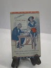 Vintage Postcard Army Military Stars And Stripes WW2 Antique Collectible