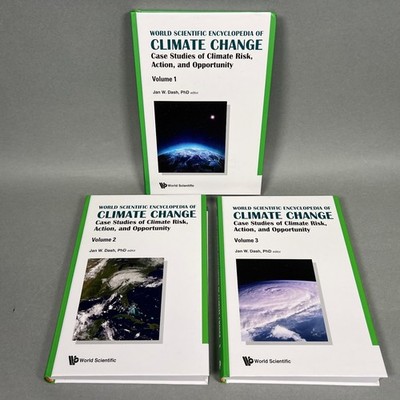 World Scientific Encyclopedia Of Climate Change Set 3 Vols. Jan W. Dash Lot MINT