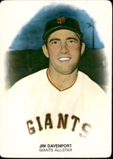 1984 Jim Davenport S. F. Giants 