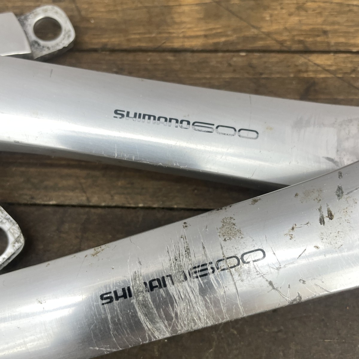 Vintage Shimano 600 FC-6400 Crankset 172.5mm 130 BCD Square Taper
