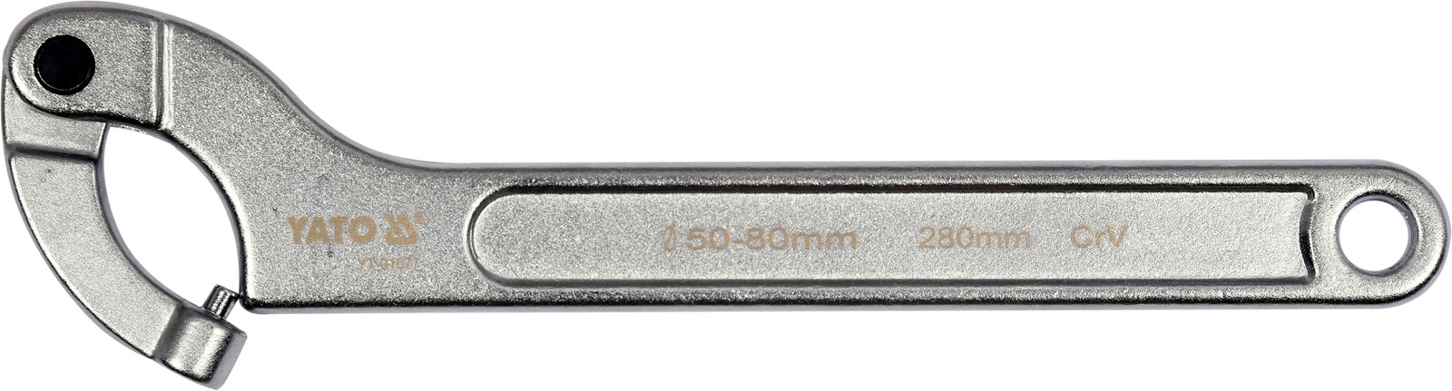 Yato Silber Schraubenschlüssel, Yt-01677 (50 Mm, 80 Mm) - Bild 2