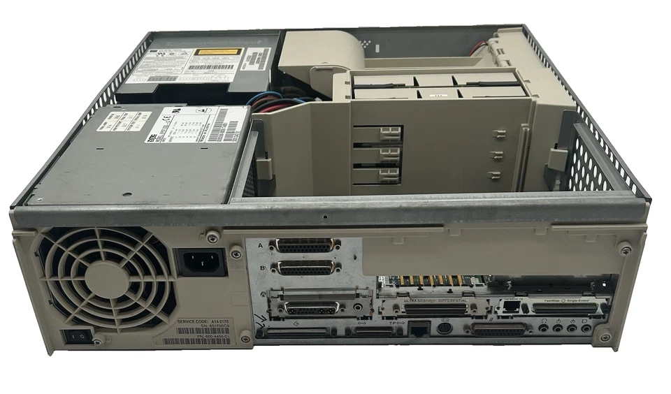 SUN Ultra 2 2X UltraSPARC-II 300MHz CPU 1GB-RAM 9GB HDD Tested Broken Lid - Image 4 of 4