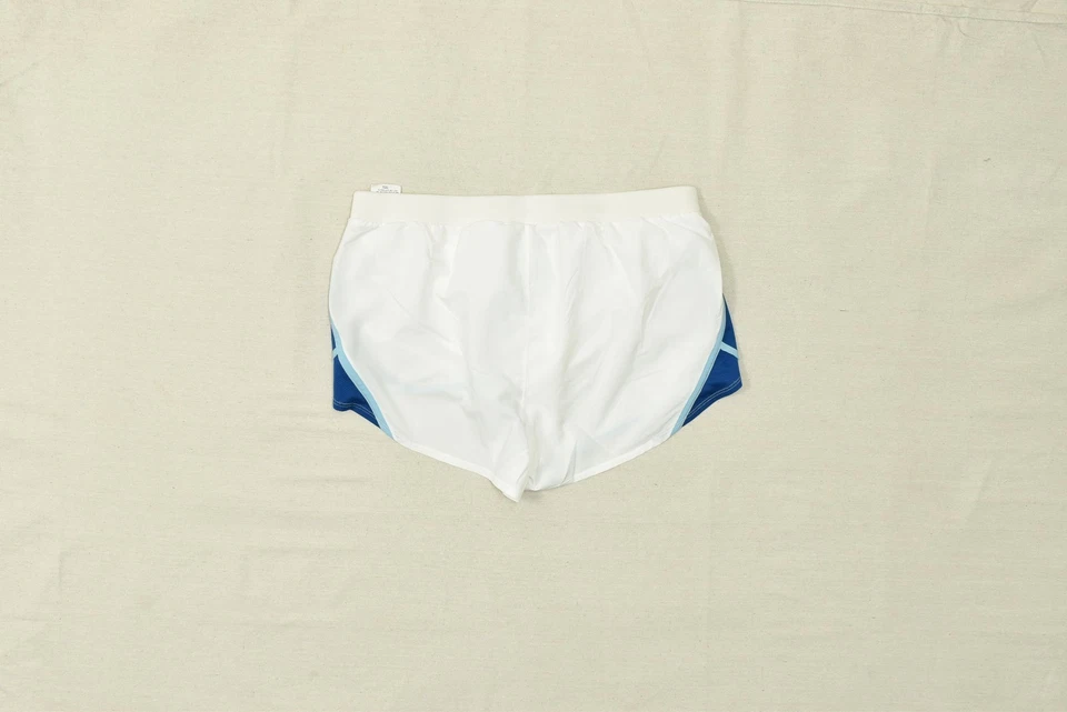 Under Armour Women's White Blue Running Athletic Shorts Loose Fit Size XL - Image 2 of 4