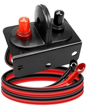 Waterproof Remote Battery Terminals, Jump Post Kit, Cable, Bracket, UTV, ATV