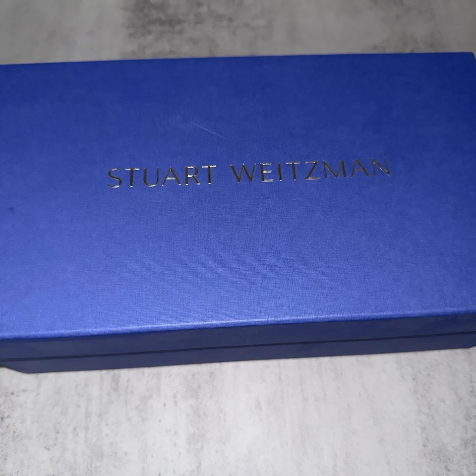 STUART WEITZMAN Women’s Adeliza Beige Suede Flats Sz 38/7.5 NIB $350 Retail - Image 3 of 4