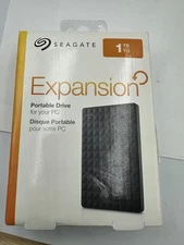 Seagate Expansion Portable 1TB External Hard Drive USB 3.0 for PC 
