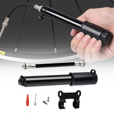 Mini Portable Bicycle Pump Bike Tyre Inflator Hand Pump Schrader Presta Valve UK