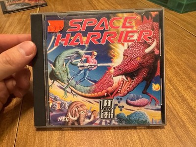 Space Harrier (TurboGrafx-16, 1988) NEC Turbo Grafx CIB complete RARE video game