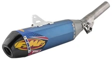 FMF Factory 4.1 RCT Titanium SL Slip-On Muffler Blue #044429 Yamaha