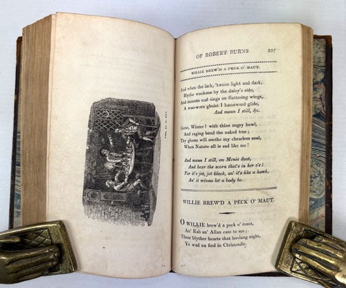 The Poetical Works of Robert Burns, With His Life, Alnwick, 1808 edition, 2 Vols - Picture 15 of 16