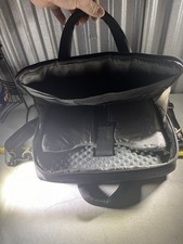 Dell Laptop Bag Black Shoulder Strap Carry Case Work School Office Zip