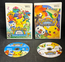 PokePark 1 + 2 Wonders Beyond & Pikachu's Adventure Bundle (Wii) (No Manuals)