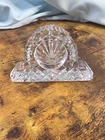 Vtg Waterford Crystal Small Mini Mantle No Clock Great Replacement.
