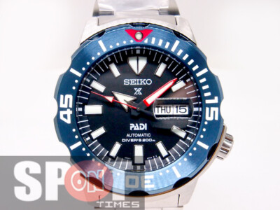 【新品未使用】希少　セイコー　PADI プロスペックス　自動巻　SRPE27K1 Seiko Prospex PADI Monster Automatic Men's Watch SRPE27K1 | eBay