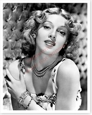 Movie Actress Lana Turner Silver Halide Celebrity Photo