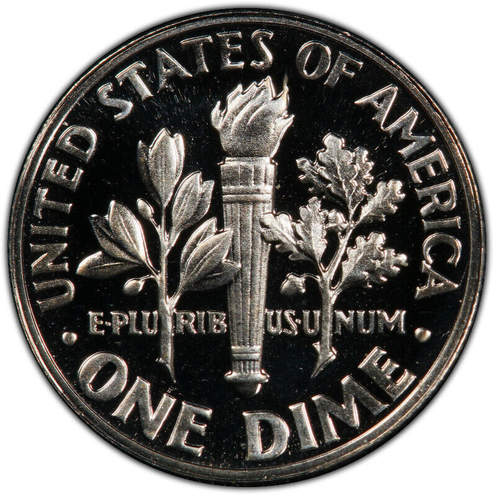 1969-S Roosevelt Dime Deep Cameo Proof 10C US Mint Fresh From Proof Set - Picture 2 of 2
