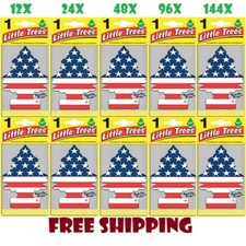 Air Freshener Vanilla Pride Little Trees MADE IN USA Pack of 12-24-48-96-144