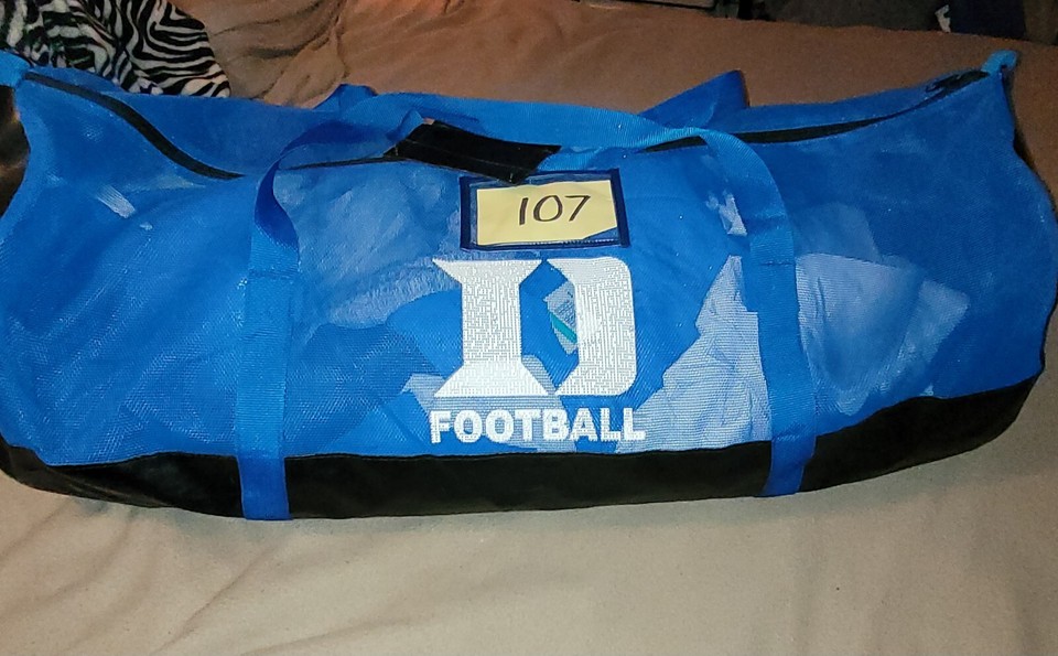 Duke Football Team Equipment Bag | eBay