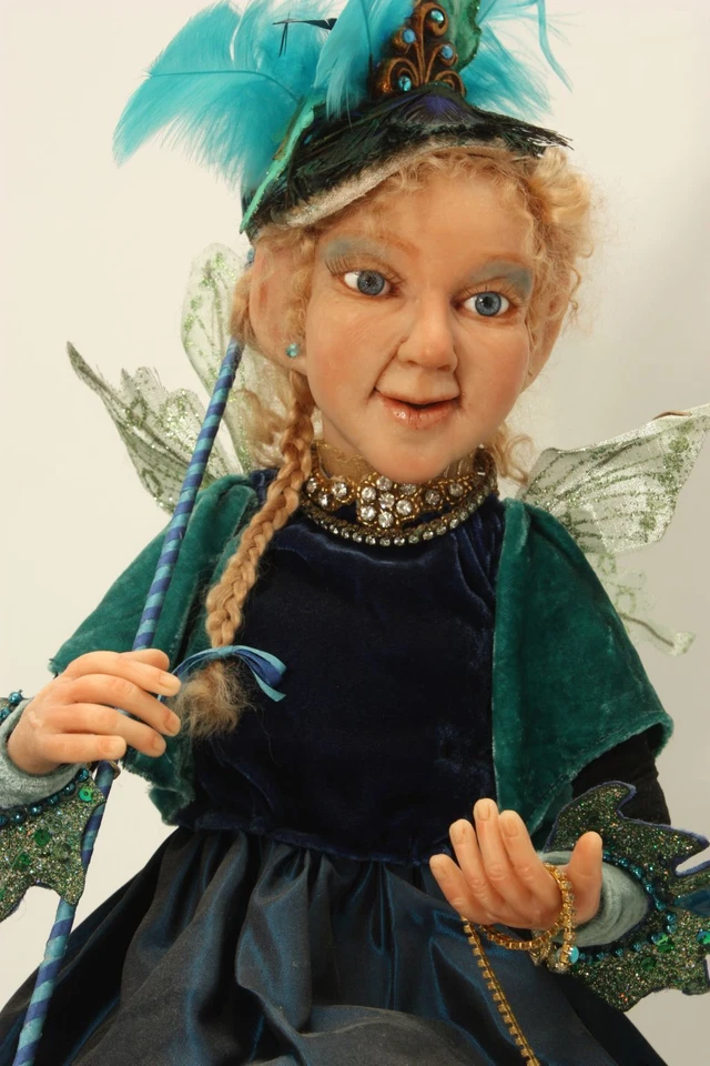 ФЕЯ ОДРИ СВАРЦ ЕДИНСТВЕННАЯ В СВОЕМ РОДЕ - РУЧНОЙ РАБОТЫ ХУДОЖНИКА - Изображение 2 из 4